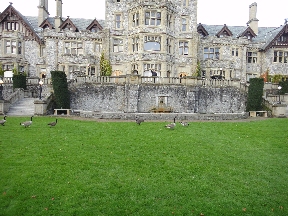 Back of Hatley Castle